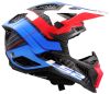 LS2 MX703 X-FORCE-06 CARBON-6K GALUO off-road helma bílá/červená/modrá vel.M